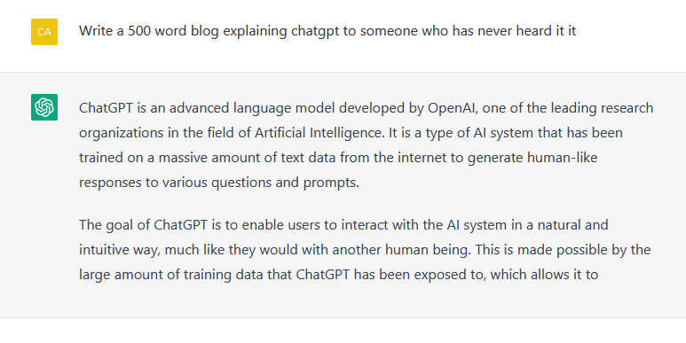 ChatGPT In Process